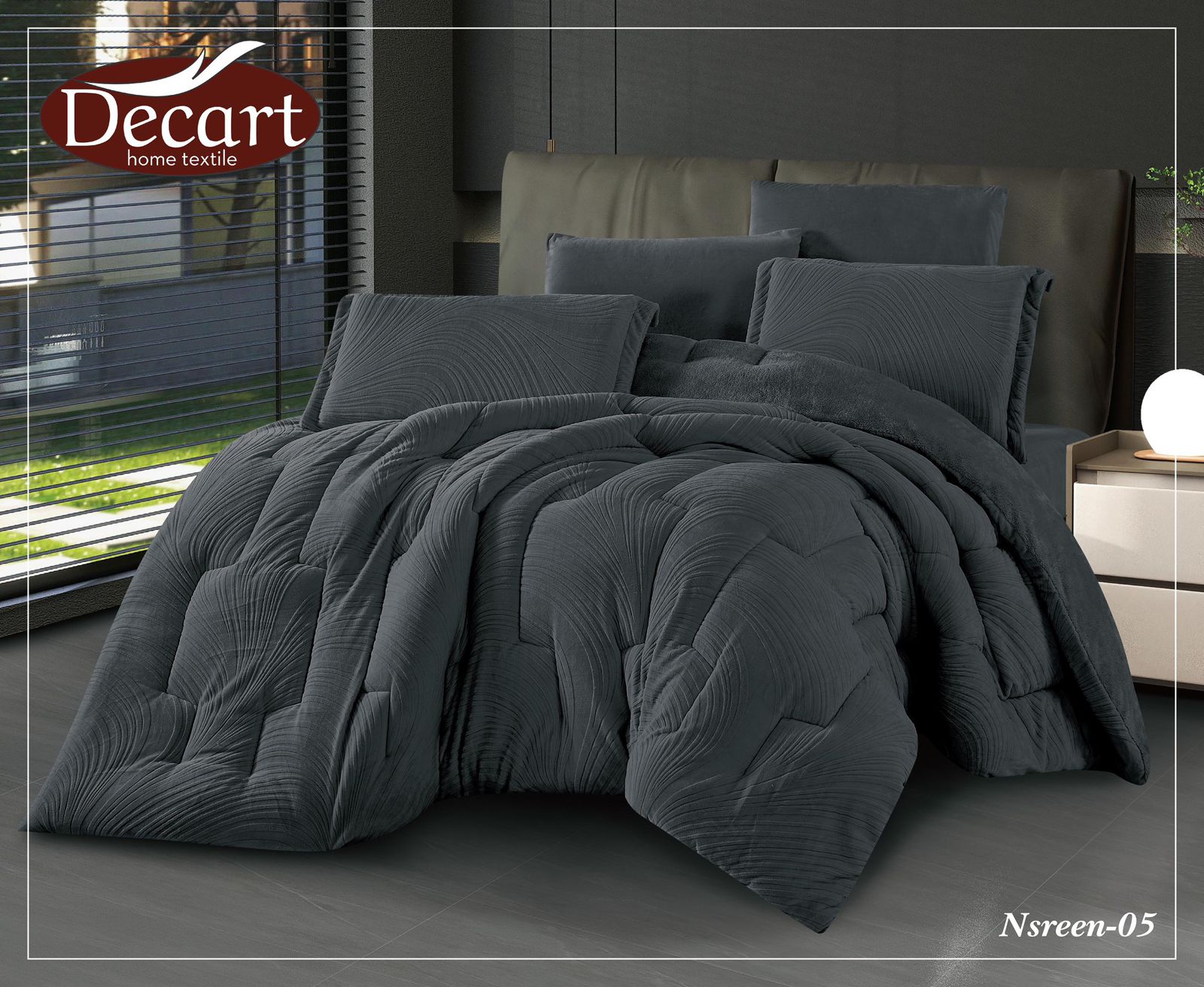 WhatsApp Image 2025-11-20 at 4.44.23 PM طقم لحاف مخمل وفرو 3 قطع لشخص نسرين 05 - الصورة 1